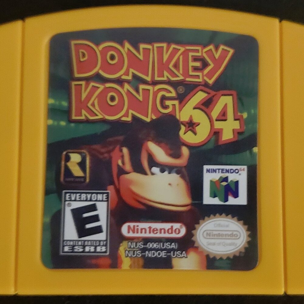 Donkey Kong 64 Video Game Nintendo 64 N64